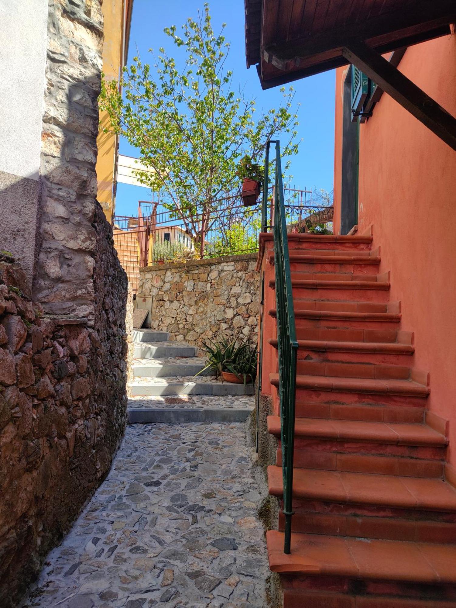 Camera Tra Le Cinque Terre, Camogli E Portofino. Vista Valle E Scorcio Mare All'Orizzonte Castiglione Chiavarese Dış mekan fotoğraf