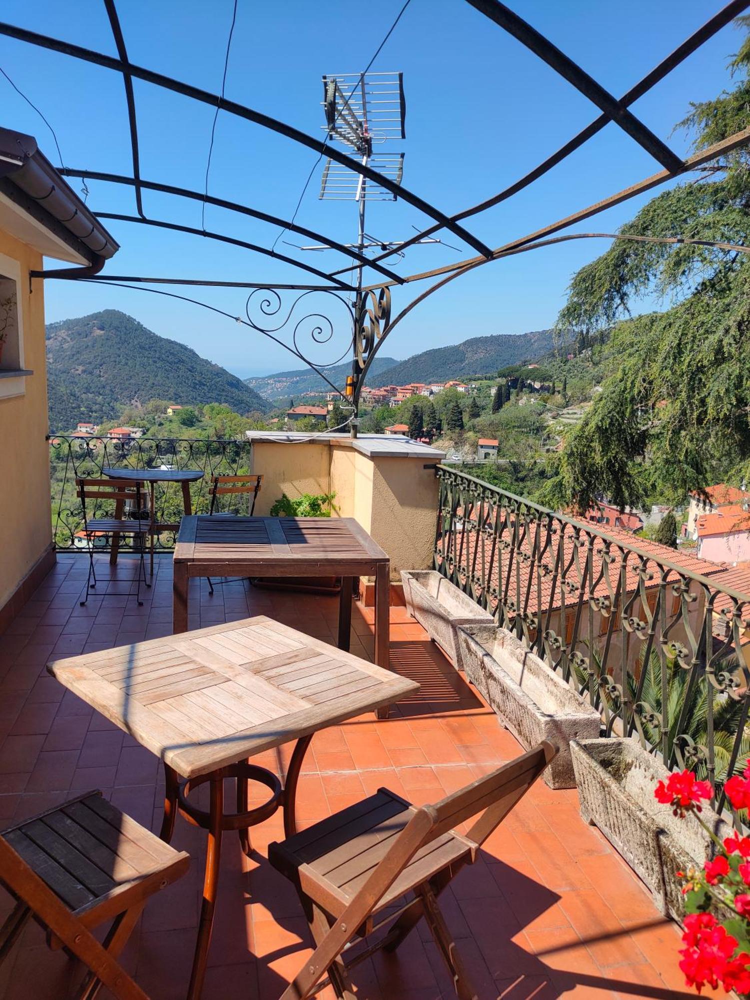 Camera Tra Le Cinque Terre, Camogli E Portofino. Vista Valle E Scorcio Mare All'Orizzonte Castiglione Chiavarese Dış mekan fotoğraf